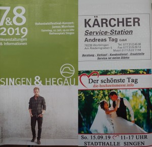 Veranstaltungsprogramm Singen Veranstaltungsprogramm Singen